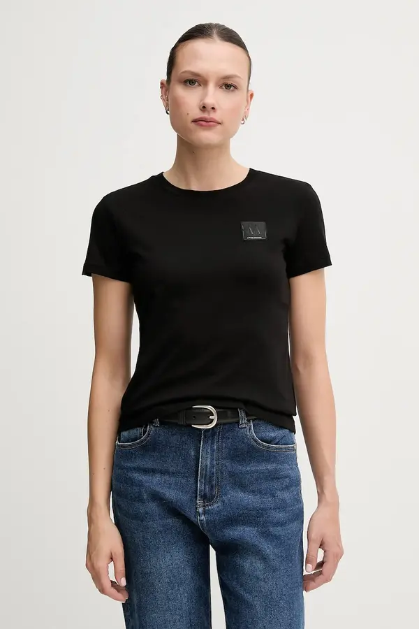 Armani Exchange Bombažna kratka majica