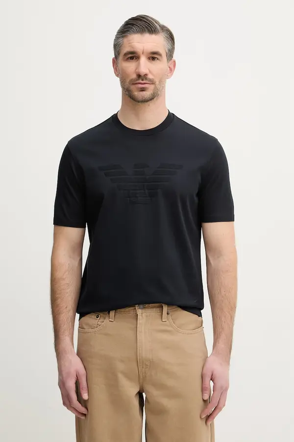 Emporio Armani Bombažna kratka majica Emporio Armani