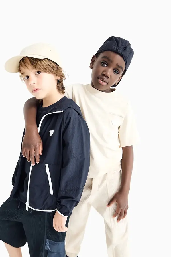 Emporio Armani Bombažna kratka majica Emporio Armani