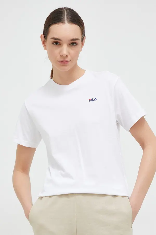 Fila Bombažna kratka majica Fila 2-pack