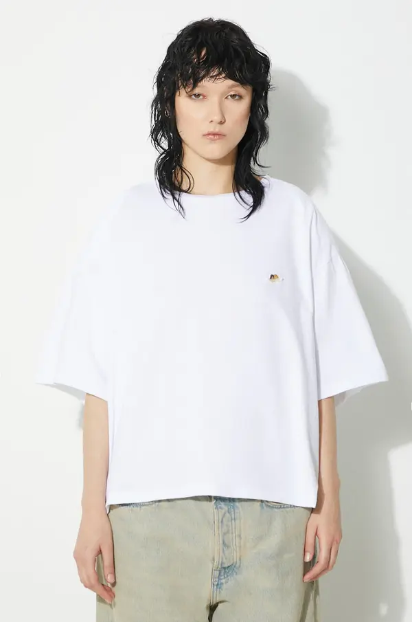 Fiorucci Bombažna kratka majica Fiorucci Angel Patch Padded T-Shirt