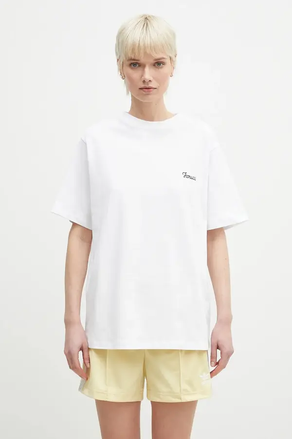 Fiorucci Bombažna kratka majica Fiorucci Logo Print Regular Fit