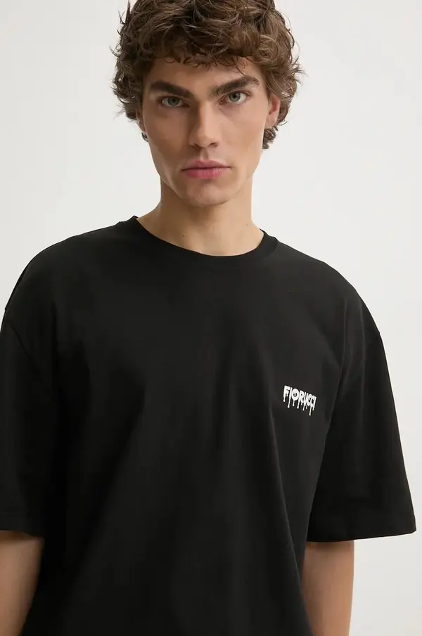 Fiorucci Bombažna kratka majica Fiorucci