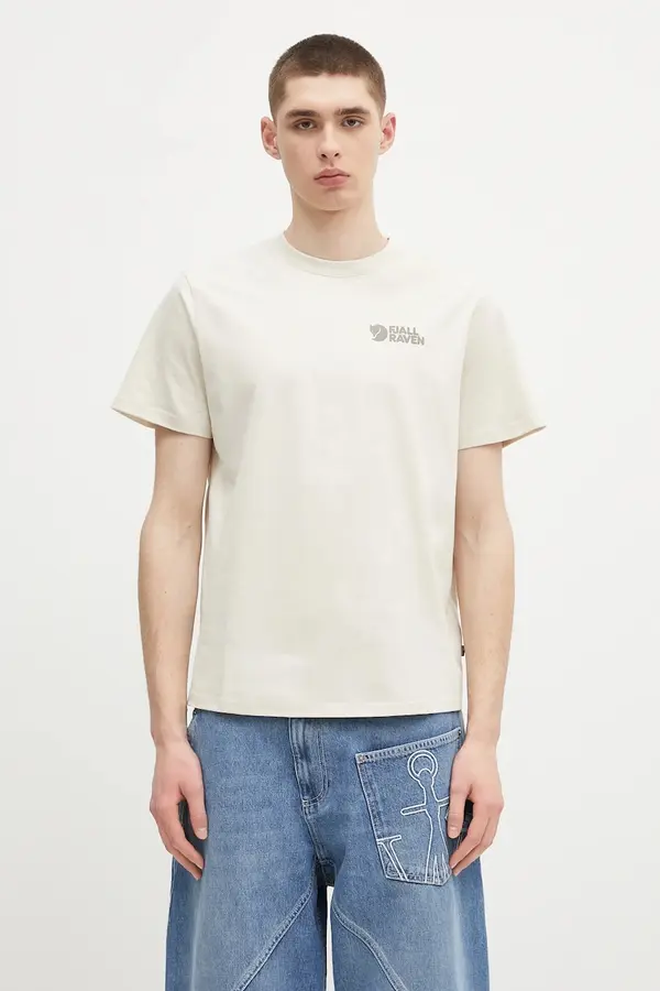 Fjallraven Bombažna kratka majica Fjallraven Heavy Classic T-shirt