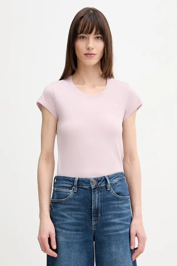 G-Star Bombažna kratka majica G-Star Raw
