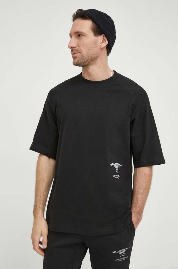 G-Star Raw Bombažna kratka majica G-Star Raw moški, črna barva