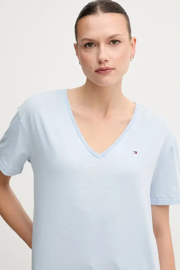 Tommy Hilfiger Bombažna kratka majica