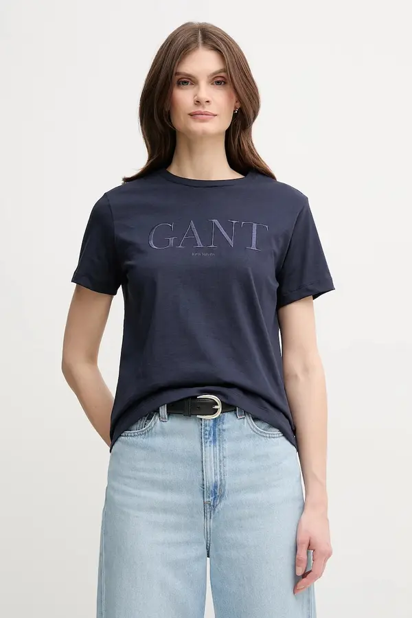 Gant Bombažna kratka majica Gant