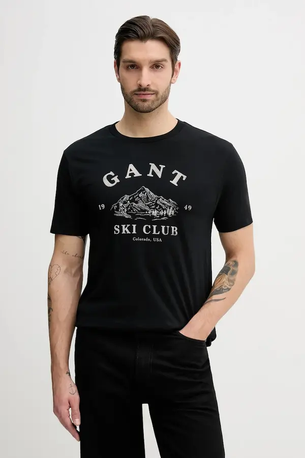 Gant Bombažna kratka majica Gant