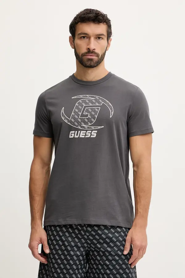 Guess Bombažna kratka majica Guess KELE