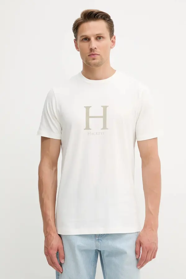 Hackett London Bombažna kratka majica Hackett London