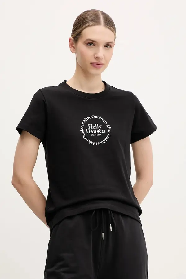 Helly Hansen Bombažna kratka majica Helly Hansen CORE GRAPHIC