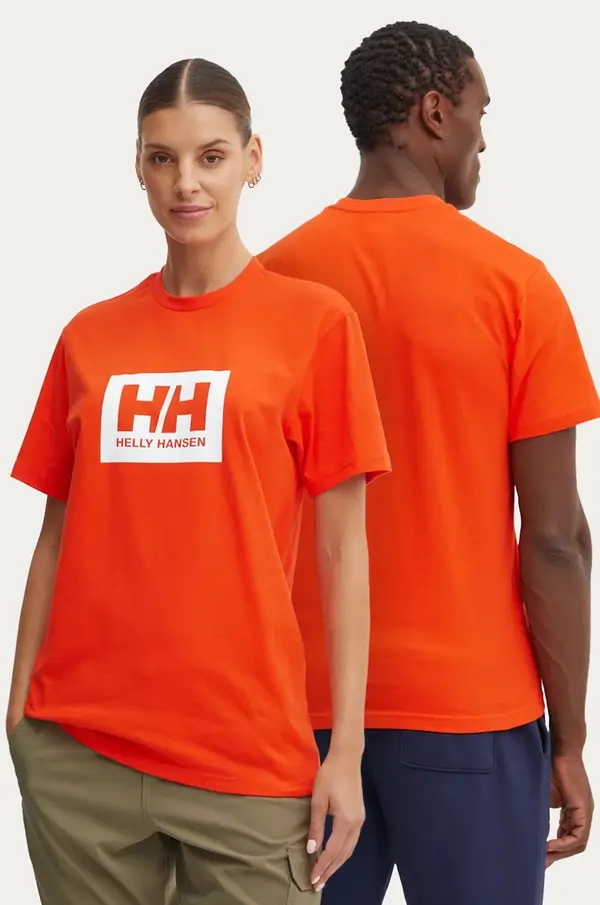 Helly Hansen Bombažna kratka majica Helly Hansen TOKYO