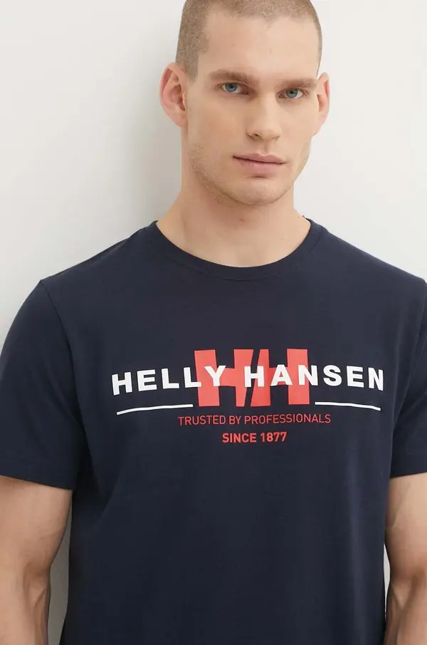 Helly Hansen Bombažna kratka majica Helly Hansen