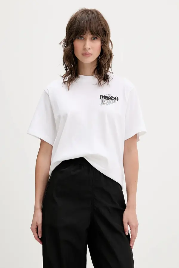 HUGO Bombažna kratka majica HUGO Vintage Tee_18