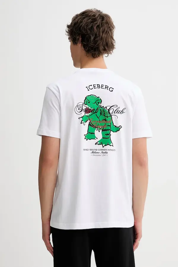 Iceberg Bombažna kratka majica Iceberg
