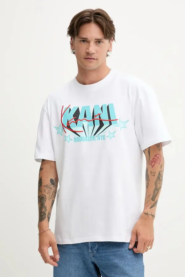 Karl Kani Bombažna kratka majica Karl Kani