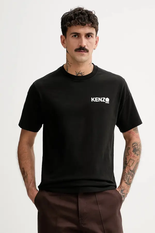 Kenzo Bombažna kratka majica Kenzo Boke Flower 2.0