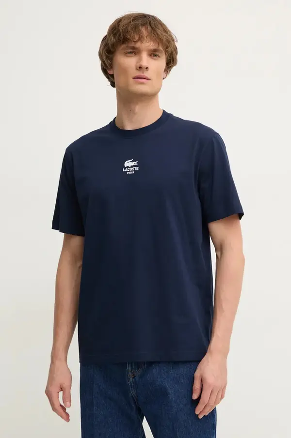 Lacoste Bombažna kratka majica Lacoste