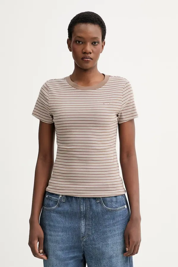 Levi's Bombažna kratka majica Levi's ESSENTIAL HM SS