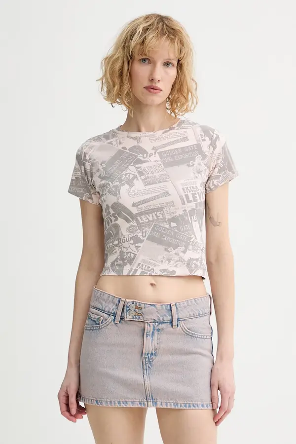 Levi's Bombažna kratka majica Levi's GR ESSENTIAL SPORTY