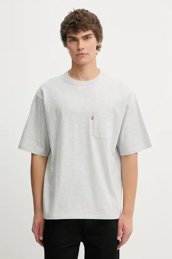 Levi's Bombažna kratka majica Levi's HALF SLV PKT