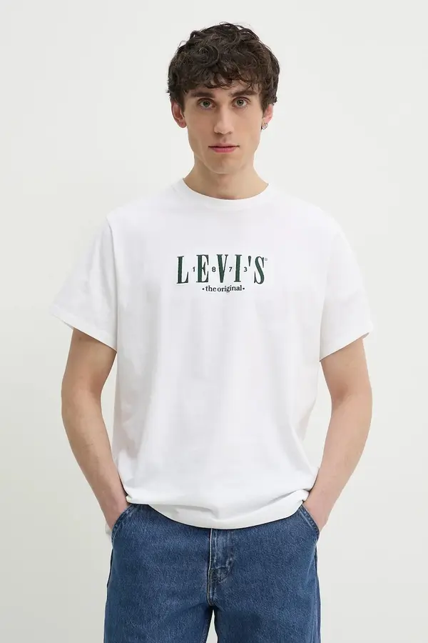 Levi's Bombažna kratka majica Levi's SS RELAXED FIT TEE