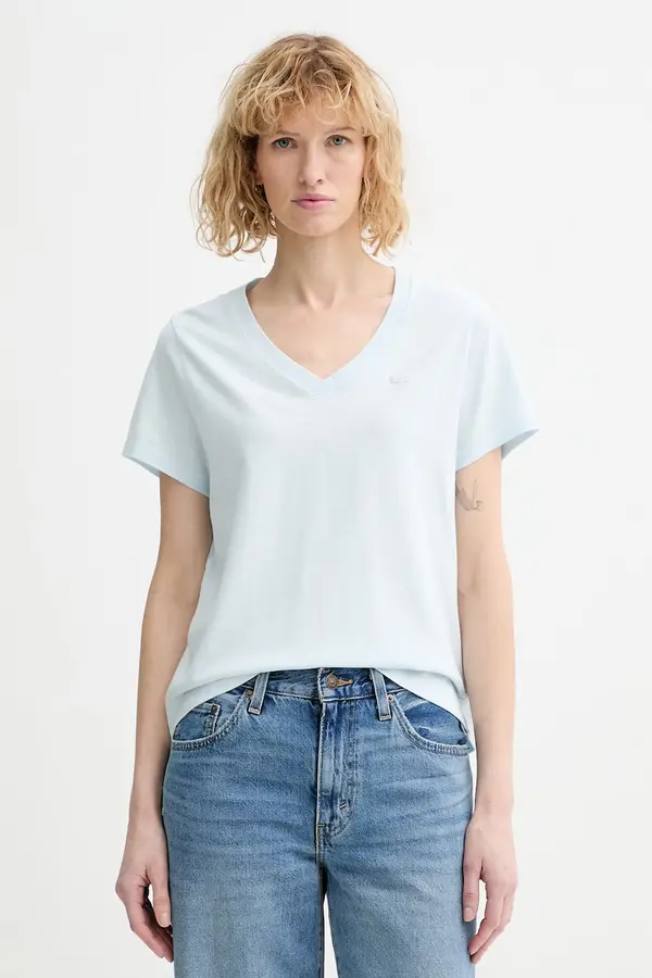Levi's Bombažna kratka majica Levi's T2 PERFECT V LSE HOUSEMARK