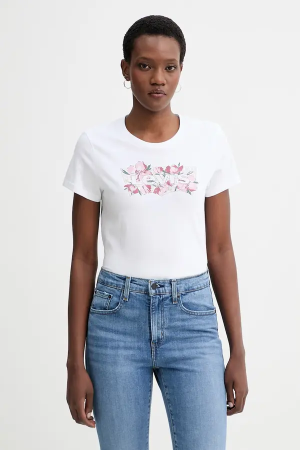 Levi's Bombažna kratka majica Levi's THE PERFECT TEE