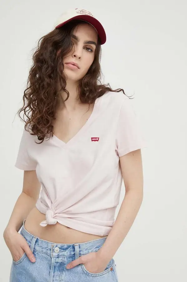 Levi's Bombažna kratka majica Levi's