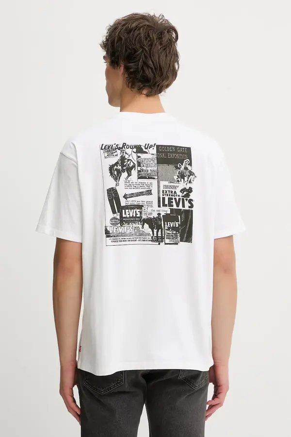 Levi's Bombažna kratka majica Levi's VINTAGE FIT GRAPHIC