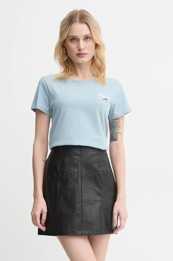 Levi's Bombažna kratka majica Levi's ženska, 17369-2794