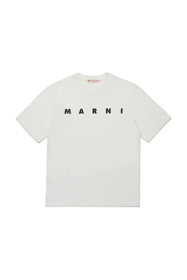 Marni Bombažna kratka majica Marni MT135U T-SHIRT
