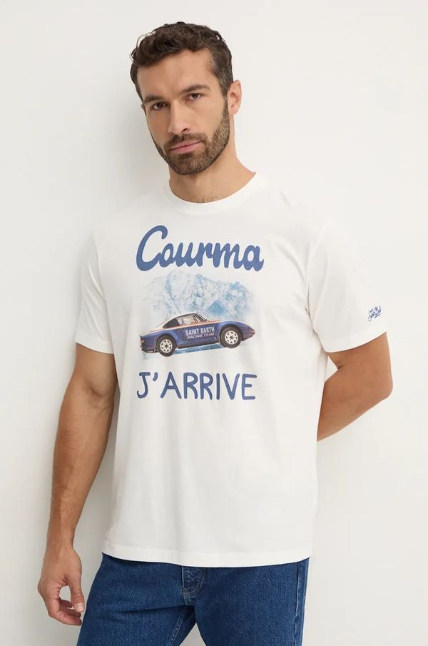 MC2 Saint Barth Bombažna kratka majica MC2 Saint Barth roza barva