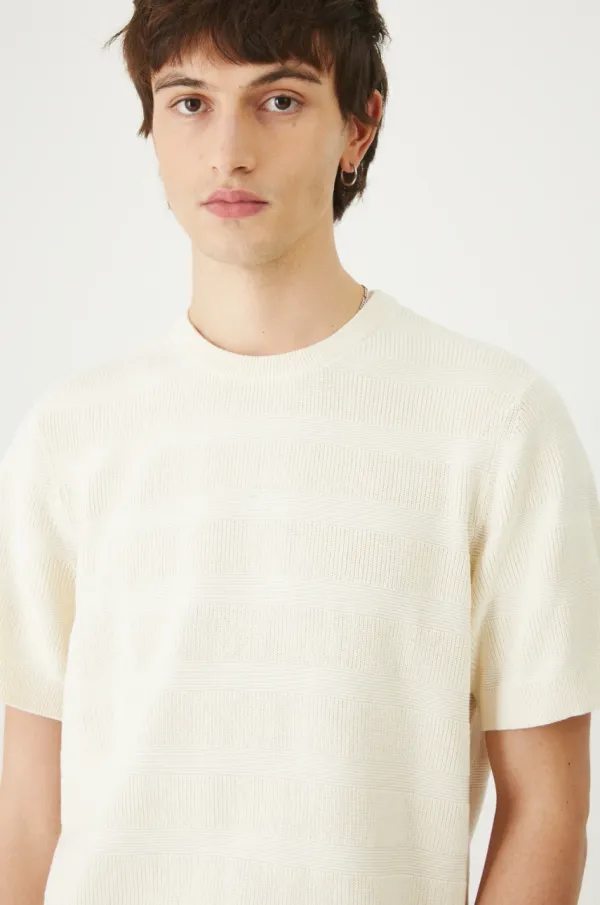 Medicine Bombažna kratka majica Medicine moški, bež barva