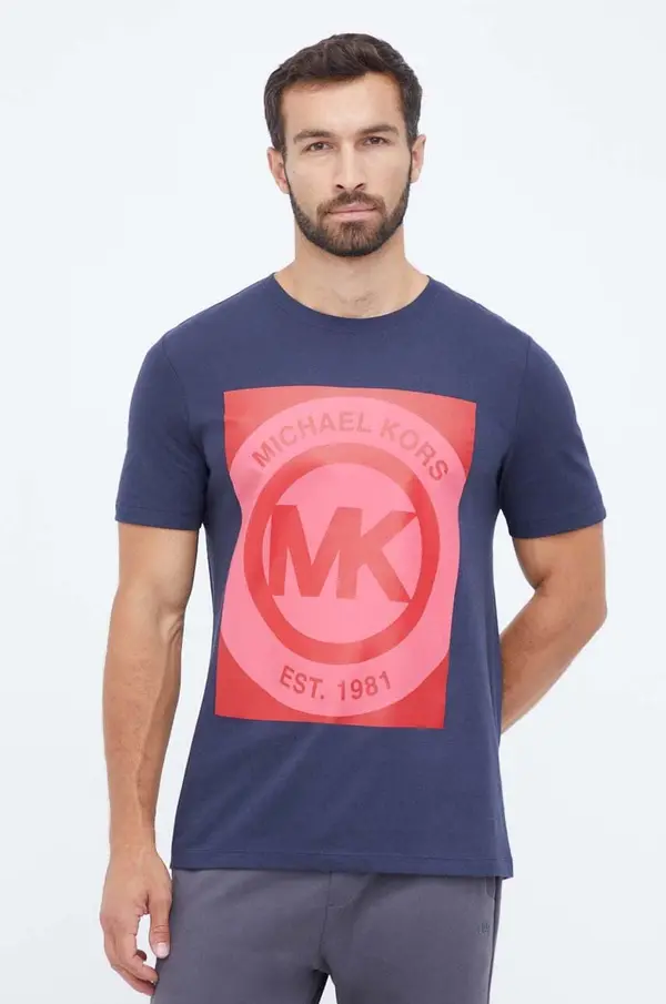 Michael Kors Bombažna kratka majica Michael Kors