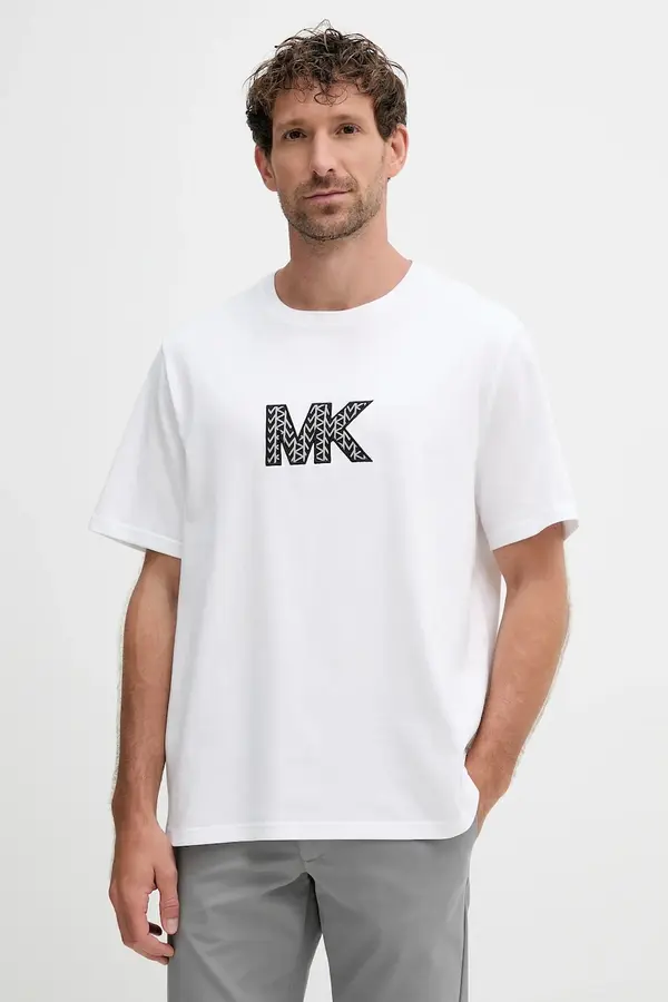 Michael Kors Bombažna kratka majica Michael Kors