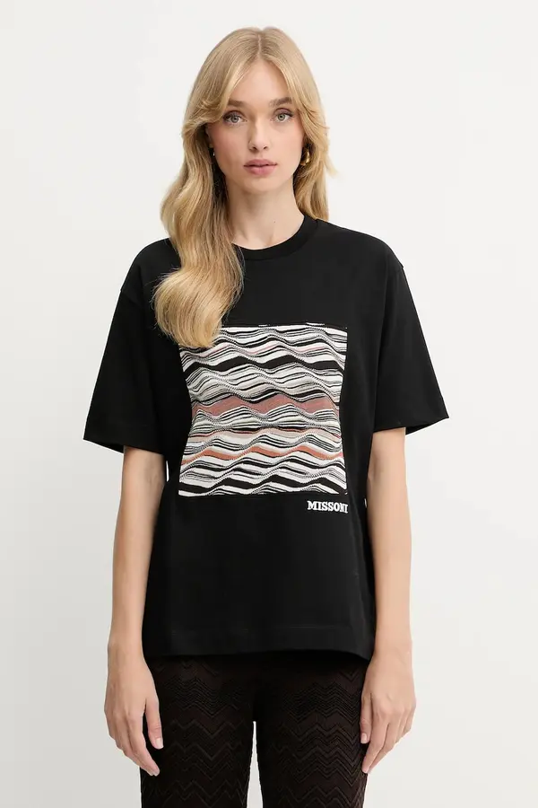 Missoni Bombažna kratka majica Missoni