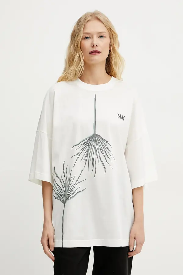 MM by Max Mara Bombažna kratka majica MM by Max Mara