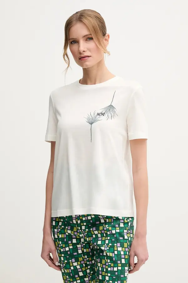 MM by Max Mara Bombažna kratka majica MM by Max Mara