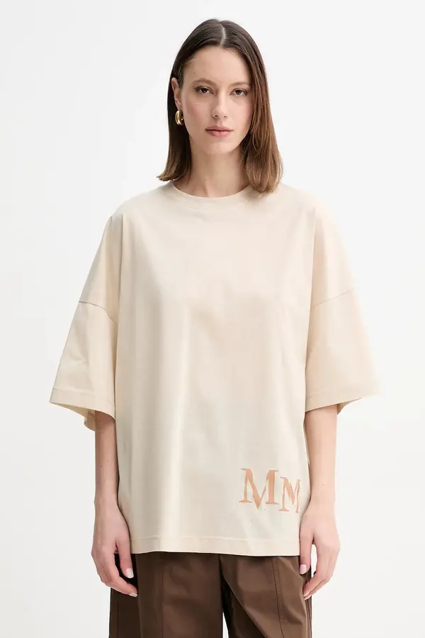 MM by Max Mara Bombažna kratka majica MM by Max Mara