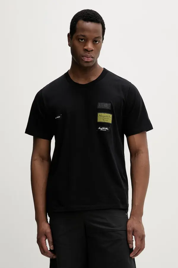 MM6 Maison Margiela Bombažna kratka majica MM6 Maison Margiela