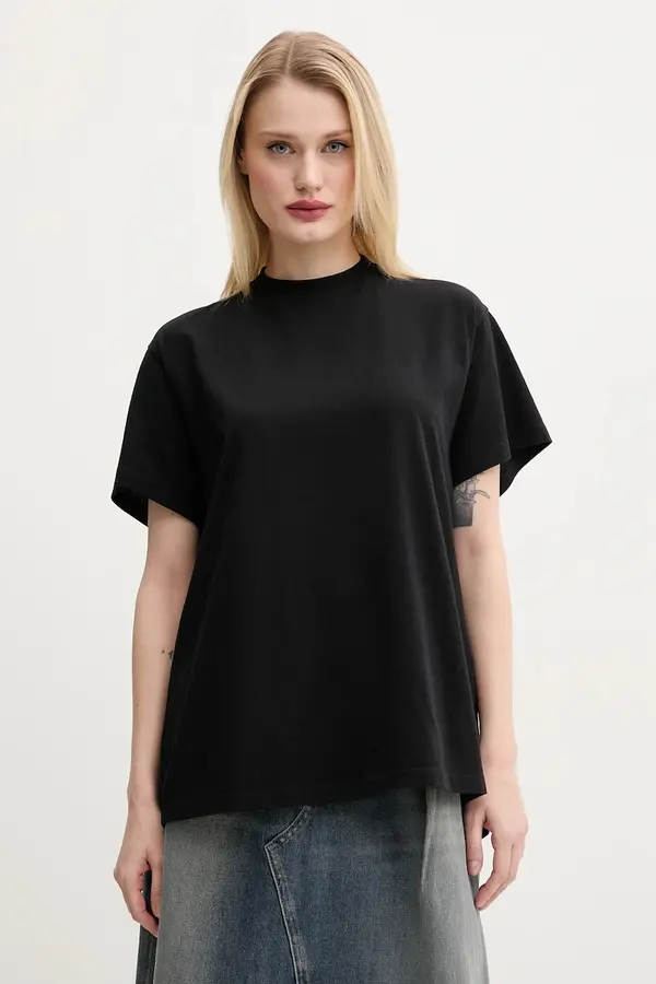 MM6 Maison Margiela Bombažna kratka majica MM6 Maison Margiela