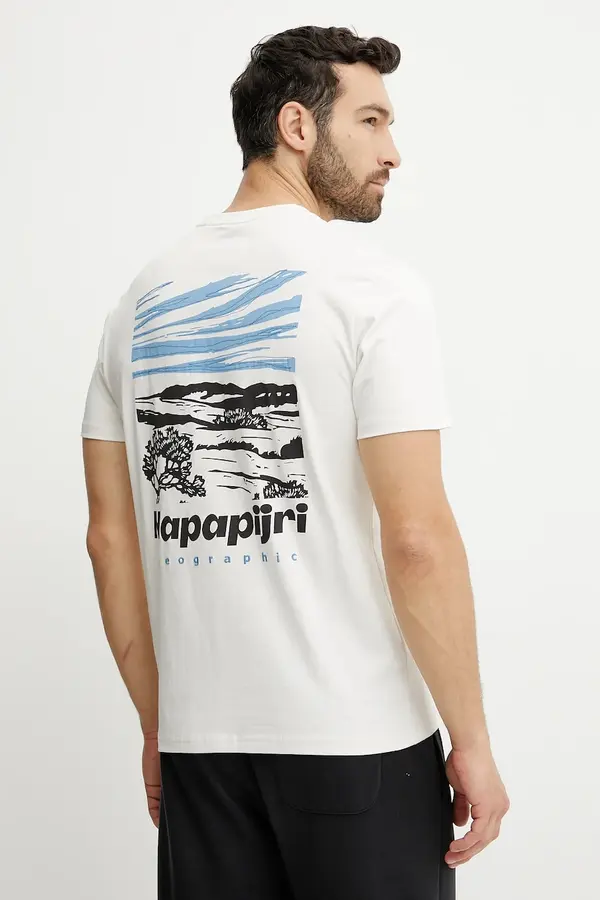 Napapijri Bombažna kratka majica Napapijri S-Vignoni