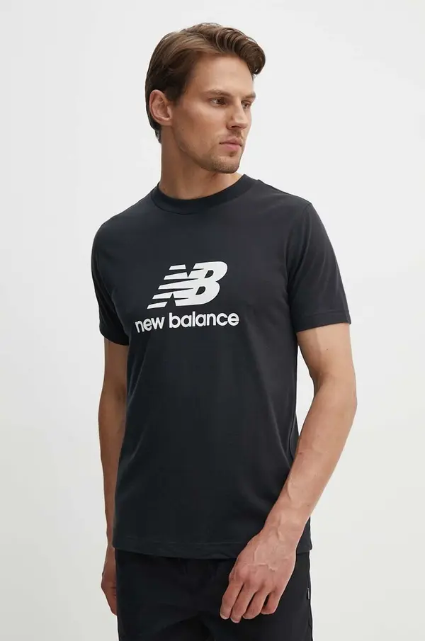 New Balance Bombažna kratka majica New Balance Sport Essentials