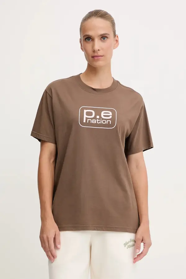 P.E Nation Bombažna kratka majica P.E Nation Flux
