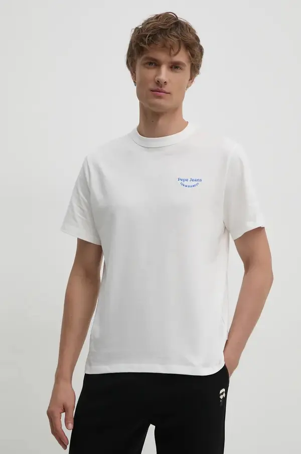 Pepe Jeans Bombažna kratka majica Pepe Jeans ARIS