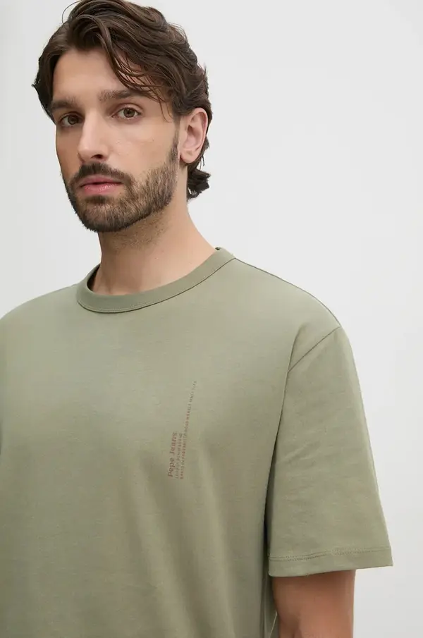 Pepe Jeans Bombažna kratka majica Pepe Jeans ASTONE