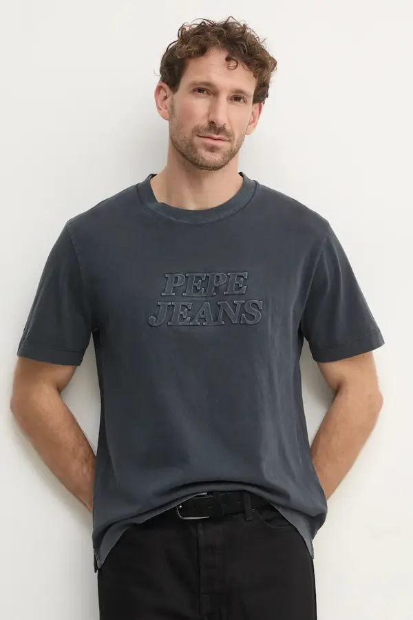 Pepe Jeans Bombažna kratka majica Pepe Jeans DARIUS TEE