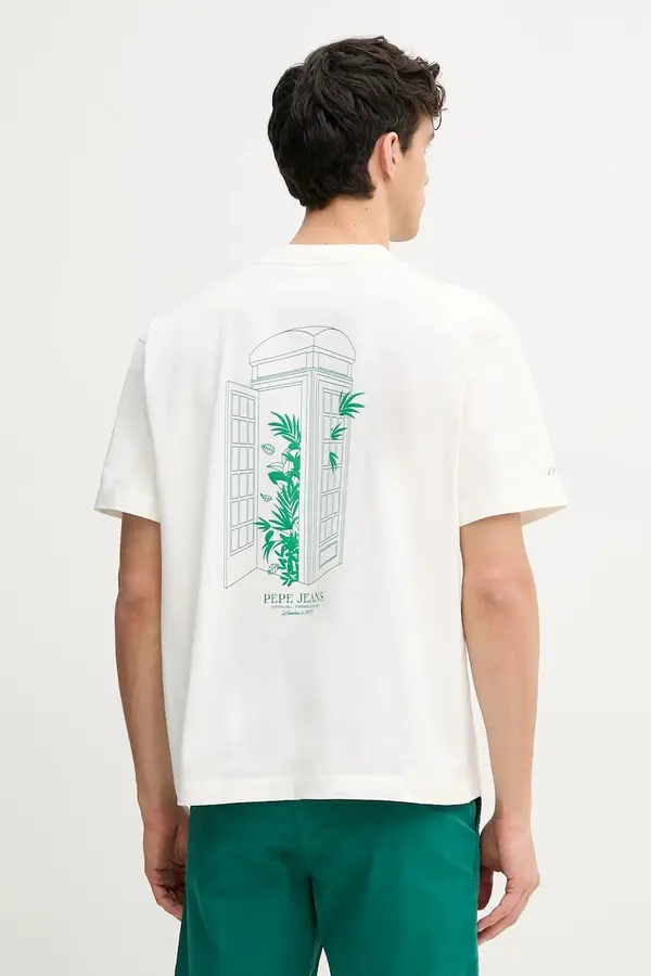 Pepe Jeans Bombažna kratka majica Pepe Jeans DOMINIC TEE